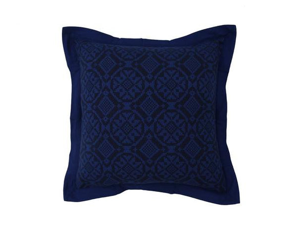 Cushion Covers.Blue Wave.26x26.Blue
