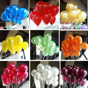 Pack of 500 14 inch (Red,Black,White,Golden,Blue) Balloons for Valentine Day/Birthday /Anivorsery/Party (4838279905365)
