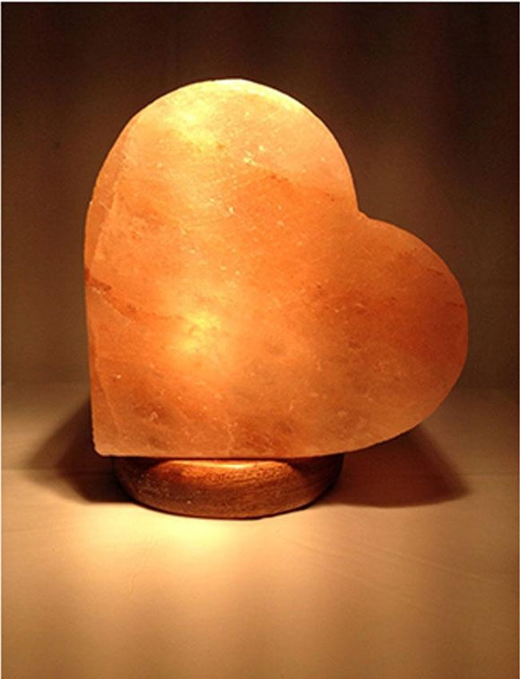 Heart Salt Lamp - Special Gift for your loved one (4839446413397)