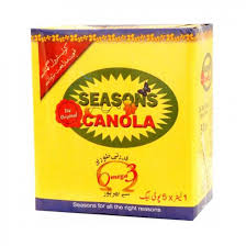 Seasons Canola Oil 1LTR X 5 (4736101089365)