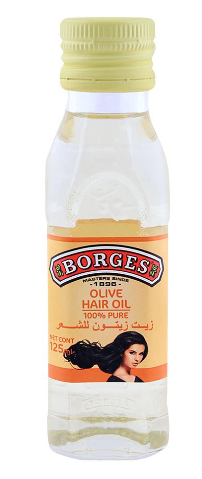Borges Olive Hair Oil 125ml (4823950426197)