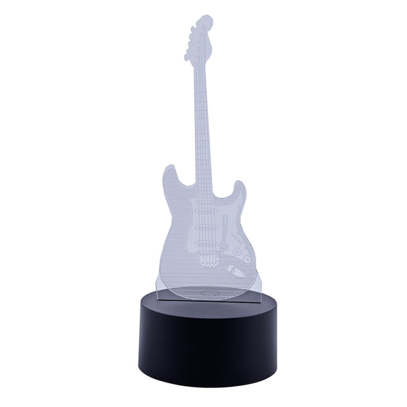 New 3D Electric Guitar Night Light 7 Color LED Change Touch Switch Table Desk Lamp Art Light Christmas Gift Valentines Kids Gifts Decoration Rs. 3,060 (4838748618837)