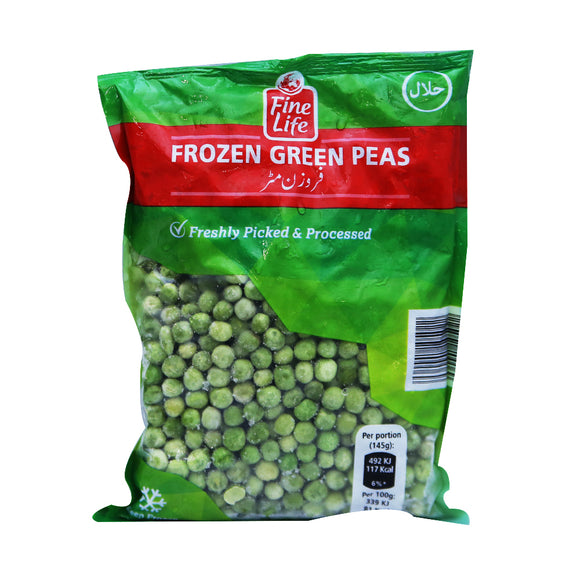 Fine Life Frozen Green Peas 1kg (4734040965205)