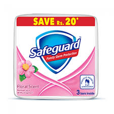 Safeguard Soap Floral Scent 100 GM X 3 (4737430454357)