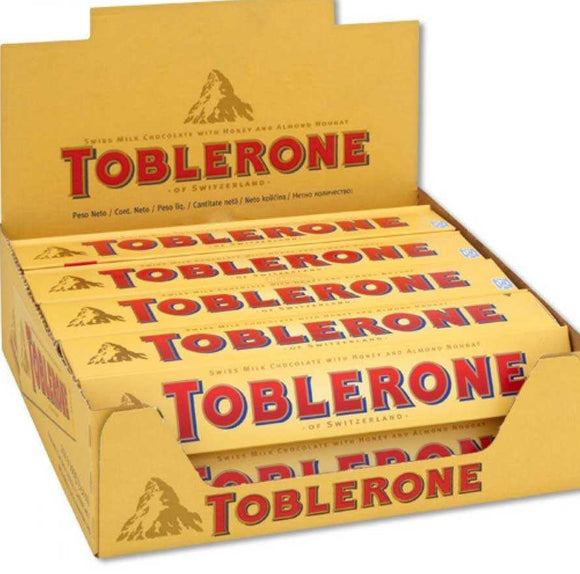 Toblerone Chocolate Bars 50g - Pack of 10 Bars (4770352136277)