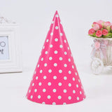 Pack of 12 Birthday Party Cap Birthday Hat Cardboard Kid Decoration Birthday Cap (4651711430741)