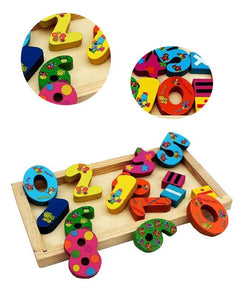Wooden Counting Block Board For - Kids (4841367502933)