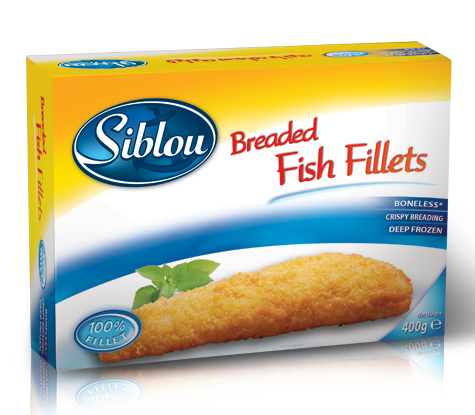 Siblou Breaded Fish Fillet Hot & Spicy 400g (4830066344021)