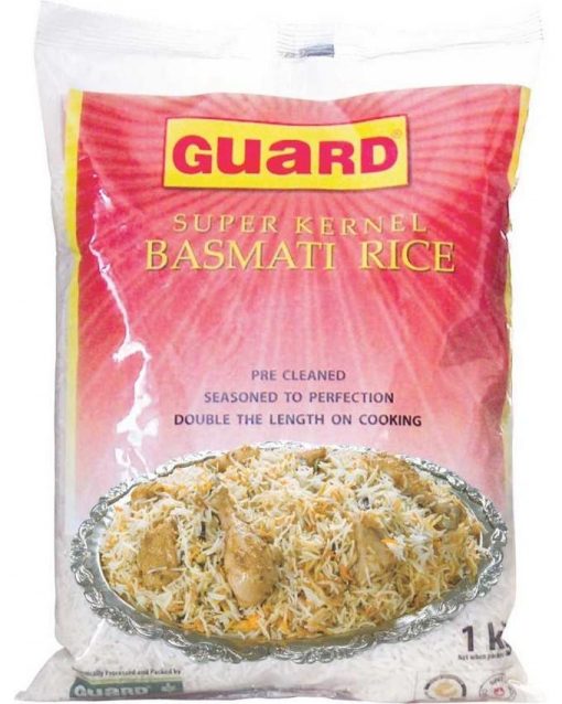 Guard Rice Super Kernal Basmati 1Kg (4827826421845)