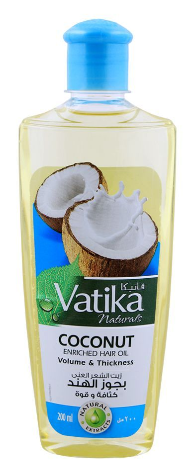 Dabur Vatika Coconut Enriched Volume & Thickness Hair Oil 200ml (4823942168661)