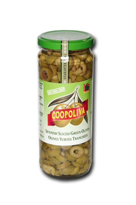 Coopoliva Green Olives Stuffed 450 GM (4734677352533)