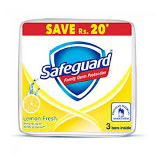 Safeguard Soap lemon 110GM x 3 (4737435828309)