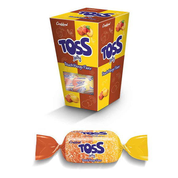 Candyland Toss Jelly Mango Peach 60 Pcs (4653741801557)