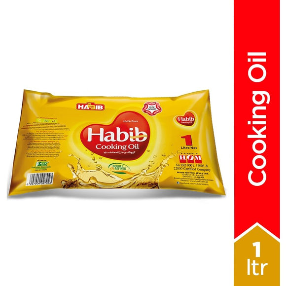 Habib - Habib Cooking Oil - 1Ltr (4718157201493)