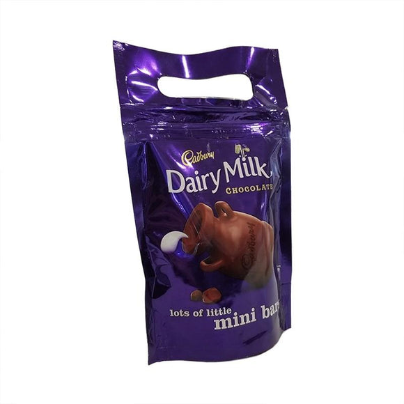 Cadbury Chocolate Dairy Milk Mini Bars 160gm (4611828023381)