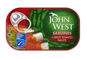 John West Sardines In Tomato Sauce 120ml (4655321350229)