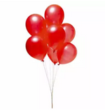 Pack of 50  Home Party Decor shiny Balloons (Golden,Blue,Off White,Red) (4625674272853)