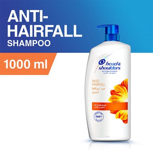 Head & Shoulders Shampoo Anti-Hairfall 1000ml Pump (4831205228629)