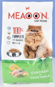 MEAOON CAT FOOD 1KG CHICKEN & VEGETABLE (Imported)