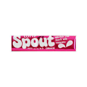 Lottee Spout gum 7's Cinnamon (4770519842901)