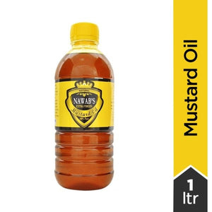 Nawab’s – Nawab’s Extra Virgin Mustard Oil – 1Ltr (4746559258709)