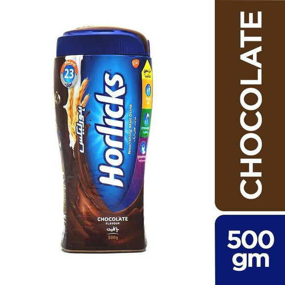 Horlicks Chocolate Drinking Powder 500gm (4611854663765)