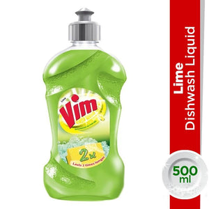 Vim Dishwash Liquid Lime 500ml (4611918856277)