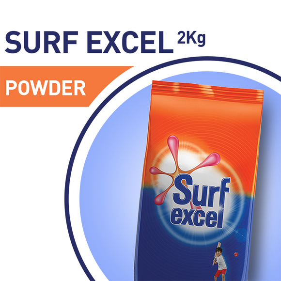 Surf Excel Detergent Powder 2kg (4614405849173)
