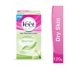 Veet Hair Removal Lotion Dry Skin 120g (4833385480277)