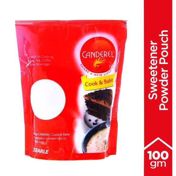 Canderel Sweetener Cook and Bake Pouch 100gm (4613107712085)