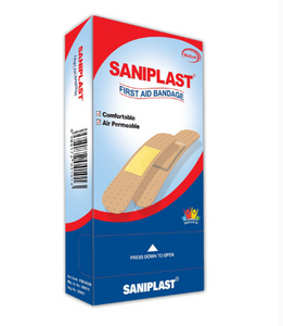 Saniplast Bandage Family Pack 100 Strips (4625851875413)