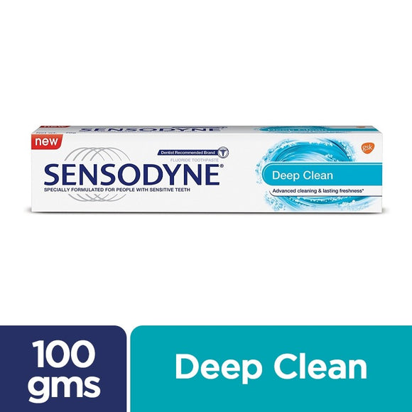 Sensodyne - Sensodyne Deep Clean Toothpaste - 100gm (4612937875541)