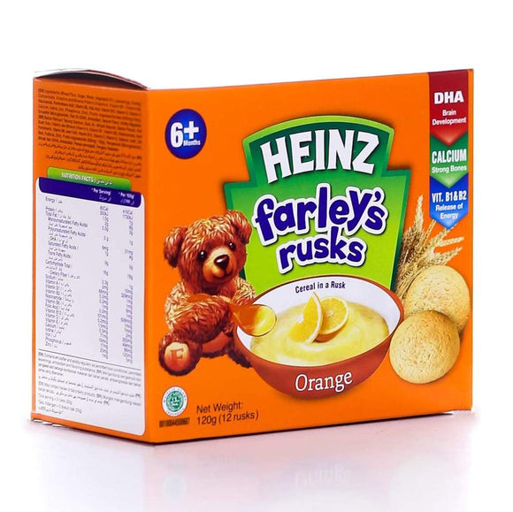 Heinz Farley's Rusk Orange 120g