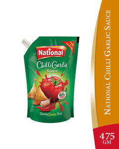 National Chilli Garlic Sauce Mirchi Lehsan Ki Chatni 475gm (4658040111189)