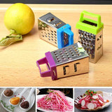 Useful Mini 4 sides multifunction hand grater slicer small and versatile fruit vegetables Kitchen tools Kitchen appliance (4698651361365)