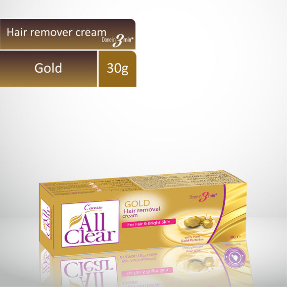 All Clear  Hair Remover Cream (Gold) 30gm (4834529017941)