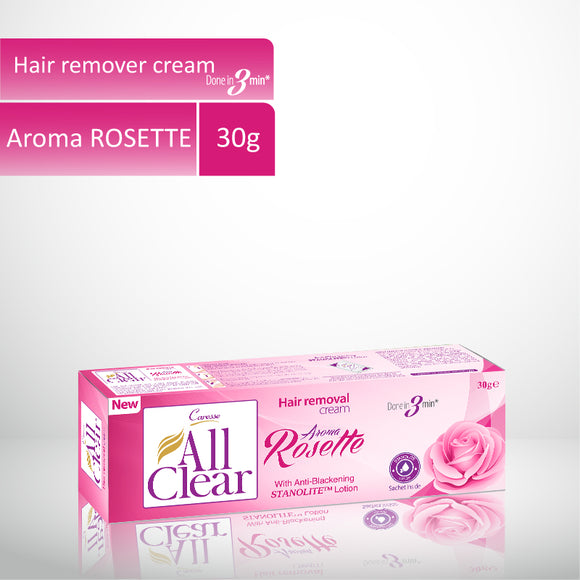 All Clear Hair Remover Cream (Rosette) 30gm (4834528690261)