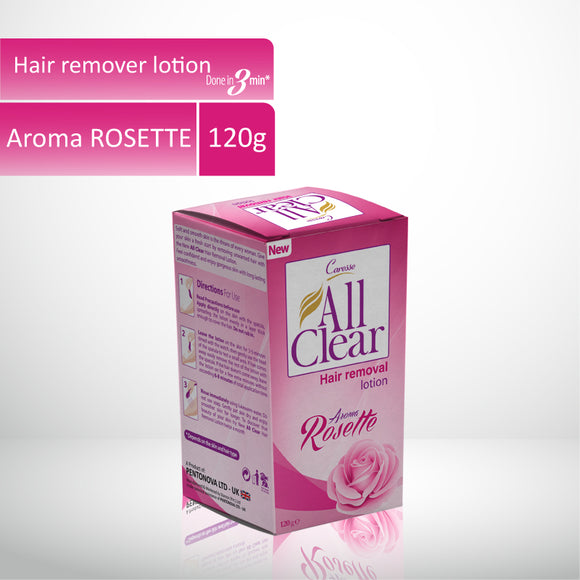 All Clear Hair Remover Lotion Large (Rosette) 120gm (4834526330965)