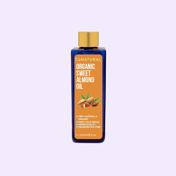 CoNatural Organic Sweet Almond Oil, 120ml (4715465801813)