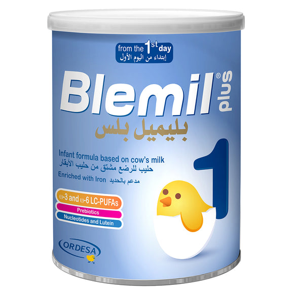 BLEMIL PLUS 1 MILK POWDER 400GM TIN (4744878522453)