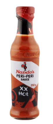 Nando's Extra Extra Hot Peri Sauce 250ml (4803555459157)