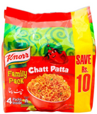 Knorr Noodles Chatt Patta, 66g, Family Pack, 4 Pieces (4612947017813)