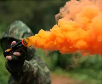 1 Minute Orange Color Shell Flares Party Weddings Birthday Valentine’s Day Tournaments Photography Photo Shoots Multi Colors Available (4839304659029)