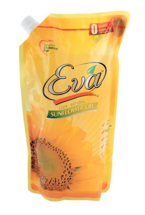 Eva Sunflower Oil 1 Litre Pouch (4804287463509)