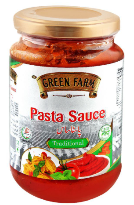 Green Farm Traditional Pasta Sauce, 350g (4803043852373)