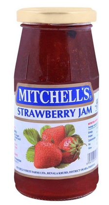 Mitchell's Strawberry Jam 340g (4796400795733)