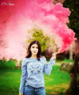 1 Minute Pink Color Shell Flares Party Weddings Birthday Valentine’s Day Tournaments Photography Photo Shoots Multi Colors Available (4839306952789)