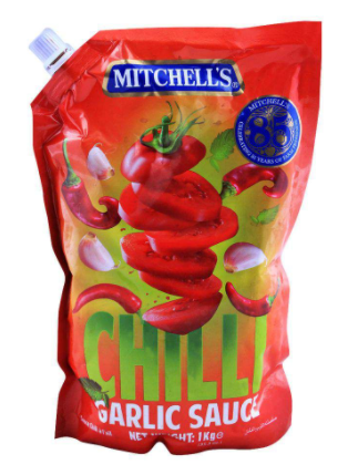 Mitchell's Chilli Garlic Sauce 1 KG (Pouch) (4803157852245)