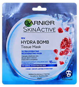 Garnier Skin Active Hydra Bomb Tissue Mask, For Normal To Dehydrated Skin, 32g (4817123573845)