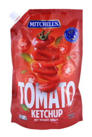 Mitchell's Tomato Ketchup 500g (Pouch) (4803164242005)